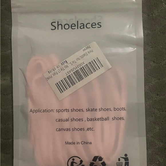 Pink Shoelaces - Picture 2 of 2
